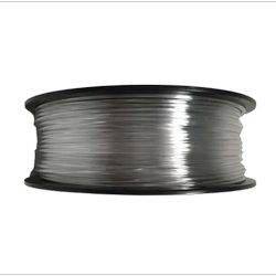 Filament for 3D, PET-G, 1.75 mm, 1 kg siva