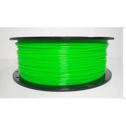 Filament for 3D, PLA, 1.75 mm, 1 kg, transp. green