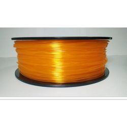 Filament for 3D, PLA, 1.75 mm, 1 kg, trans. orange
