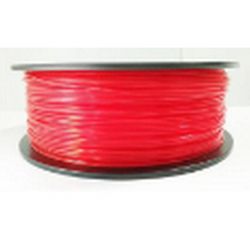 Filament for 3D, PLA, 1.75 mm, 1 kg, transp. red