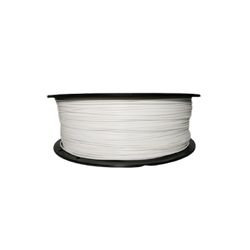 Filament for 3D, PLA, 1.75 mm, 1 kg bijela