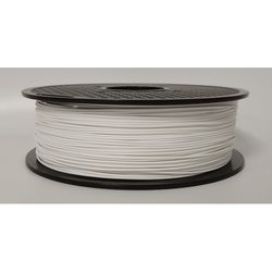 Filament for 3D, soft PLA, 1.75 mm, 1 kg bijela