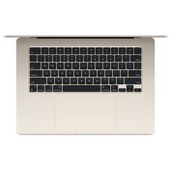 Laptop APPLE MacBook Air 15 (15.3", M3, 10C GPU, 8GB RAM, 256GB SSD, CRO, Starlight) - MRYR3CR/A