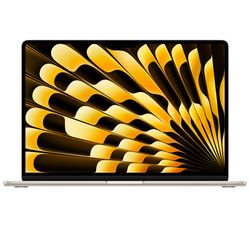 Laptop APPLE MacBook Air 15 (15.3", M3, 10C GPU, 8GB RAM, 512GB SSD, CRO, Starlight) - MRYT3CR/A