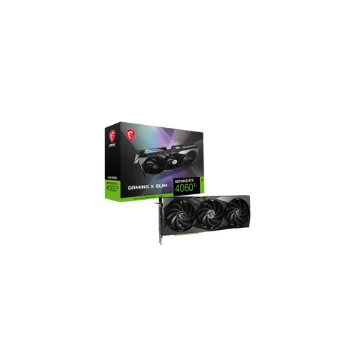 MSI GAMING GEFORCE RTX 4060 Ti X SLIM 16G graphics card NVIDIA 16 GB GDDR6