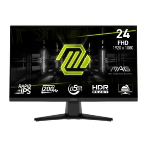 MSI MAG 242F computer monitor 60.5 cm (23.8") 1920 x 1080 pixels Full HD LCD Black