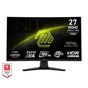 MSI MAG 274CQF computer monitor 68.6 cm (27") 2560 x 1440 pixels Wide Quad HD Black