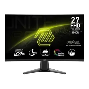 MSI MAG 27C6X computer monitor 68.6 cm (27") 1920 x 1080 pixels Full HD LCD Black