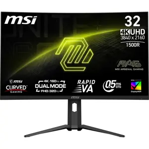 MSI MAG 321CUPDF computer monitor 80 cm (31.5") 3840 x 2160 pixels 4K Ultra HD LCD Black