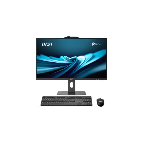 Sve-u-jednom računalo MSI Pro AP272P (Intel Core i5, 27", 1920 x 1080 piksela, 16 GB DDR4-SDRAM, 512 GB SSD, Windows 11 Pro, Wi-Fi 6, Crna)