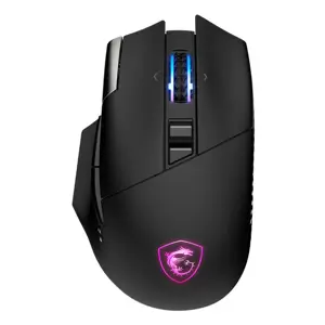 MSI S12-4301370-CLA mouse Gaming Right-hand RF Wireless + Bluetooth + USB Type-A Optical 26000 DPI