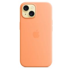 Maska za mobitel APPLE iPhone 15, MagSafe orange sorbet