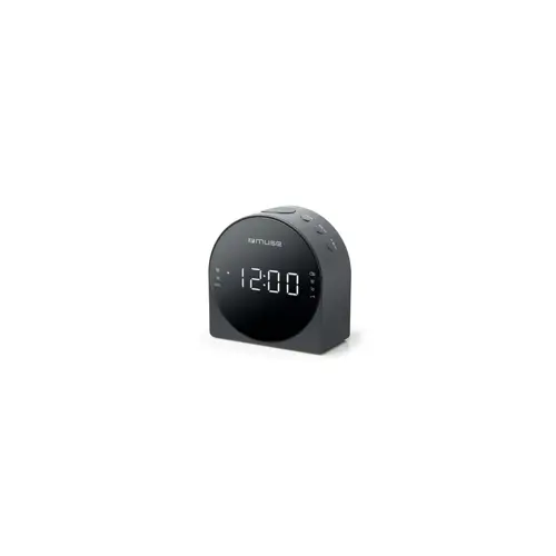Muse | M-185CR | Dual Alarm Clock radio PLL | AUX in | Black