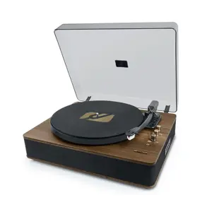 Muse MT-106 BT Black, Wood Automatic