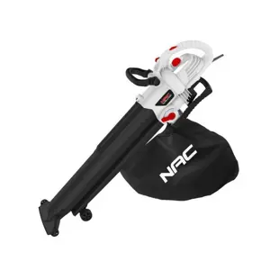 NAC VBE300A-AS-WS-CH Electric leaf blower 3000 W 270 km/h Black, White