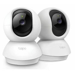 Nadzorna kamera TP-Link Tapo C210P2 (IP, 3MP, IR, PT, WiFi, unutarnja, 2 komada)