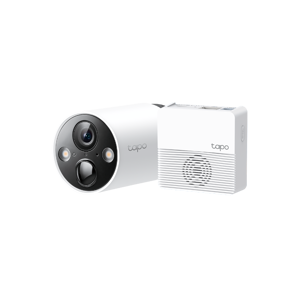 Nadzorna kamera TP-LINK Tapo C420 s Tapo H200 hubom (bežična vanjska, 2K QHD 2560×1440, 1/3" senzor, 113° kut, do 512GB, IP65, 5200mAh)