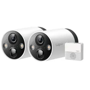 Nadzorne kamere TP-LINK Tapo C420S2 (bežične vanjske, 2K QHD 2560×1440, noćni vid u boji, IP65, microSD do 256GB, RJ45, 5200mAh baterija, Android/iOS podrška)