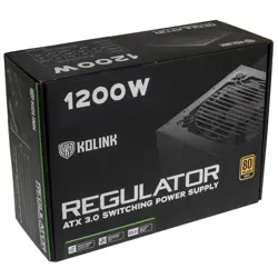 Napajanje Kolink Regulator (80 PLUS Gold, ATX 3.0, PCIe 5.0, modularno, 1200 Watta)