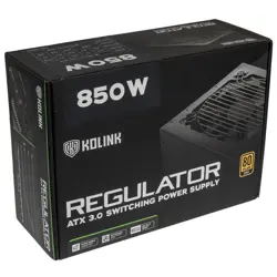 Napajanje Kolink Regulator, 80 PLUS Gold, ATX 3.0, PCIe 5.0, modularno - 850 Watta (5999094005402)