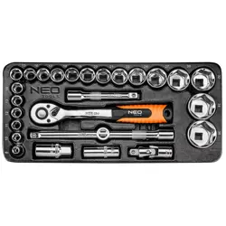Nasadni ključevi NEO TOOLS (1/2", set od 27, umetak)