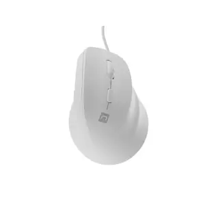 NATEC CRAKE 2 PRO 12800DPI VERTICAL MOUSE WHITE PROGRAMMABLE OPTICAL