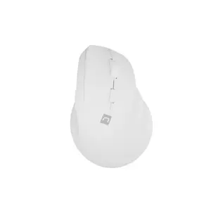 NATEC CRAKE 2 VERTICAL MOUSE WIRELESS 2400DPI BLUETOOTH 5.2 + 2.4GHZ WHITE