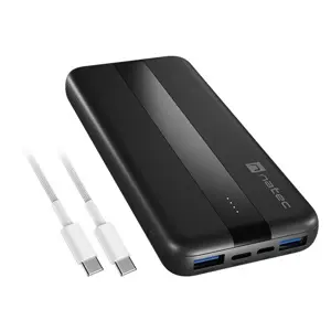 NATEC POWERBANK TREVI SLIM Q V2 10000MAH 2X USB-A