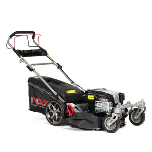 NAX Power 5000S lawn mower Walk behind lawn mower Petrol Black, Grey