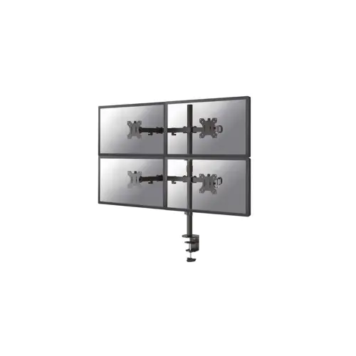 Montažni set, NEWSTAR, FPMA-D550D4 (za 4 monitora, crna)