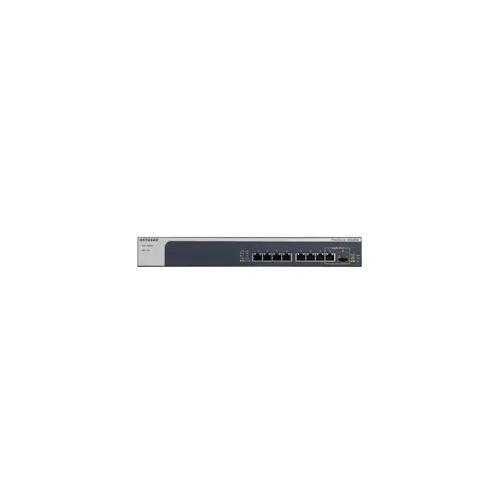 Mrežni prekidač NETGEAR XS508M (10G Ethernet, 100/1000/10000, siva, srebrna)