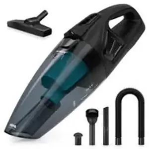 Niceboy ION Hurricane R3 22,2 V WET  DRY czarny / Bezprzewodowy odkurzacz ręczny / odkurzanie na sucho + na mokro / 150W / HEPA