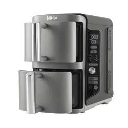 Ninja SL400EU fryer Double 9.5 L 2470 W Hot air fryer Black, Grey