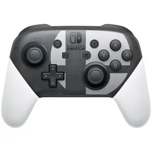 Nintendo Switch Pro Controller Super Smash Bros. Ultimate Edition Black, Grey, White Bluetooth Gamepad Analogue / Digital Nintendo Switch