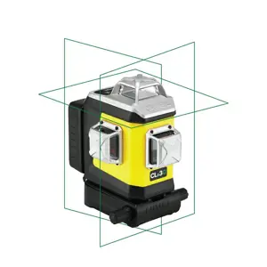 NIVEL SYSTEM LASER PŁASZCZYZNOWY CLx3G 3x360° ZIELONY