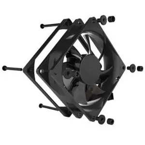 Noiseblocker BlackSilentPro P-1 Computer case Fan 8 cm Black