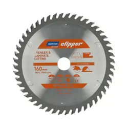 NORTON CIRCULAR SAW BLADE 160mm x 20mm x 48z LAMINATE & VENEER (2.2/1.6)
