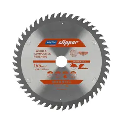 NORTON CIRCULAR SAW BLADE 165mm x 20mm x 48z WOOD & ATB COMPOSITES (2.6 / 1.6)