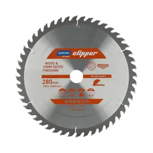 NORTON CIRCULAR SAW BLADE 280mm x 30mm x 48z WOOD & ATB COMPOSITES (3.2 / 2.2)