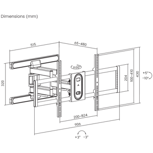 nosac-za-tv-zidni-sbox-plb-8148-43-100-do-60-kg-nagib-5-10-z-60203-0000211.webp