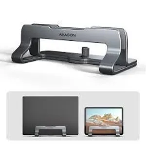 NOT DOD AXAGON Vertikalni stalak za laptop 10"-17,3", STND-VG, sivi