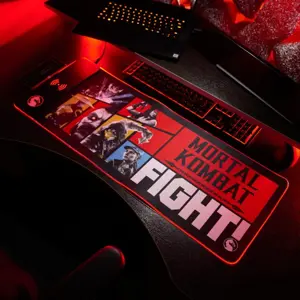 Numskull Games 154922 mouse pad Gaming mouse pad Black, Multicolour, Red