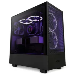 NZXT H5 Flow RGB Midi-Tower - black