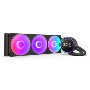 NZXT Kraken Elite 360 RGB Processor All-in-one liquid cooler 12 cm Black 1 pc(s)