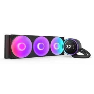 NZXT Kraken Elite 420 RGB Processor All-in-one liquid cooler 14 cm Black 1 pc(s)