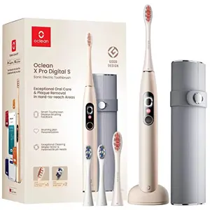 Oclean X Pro Digital Set Adult Sonic toothbrush Gold