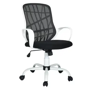 OFFICE CHAIR. 320MM WHITE BASE. PU BASE