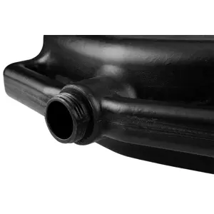 Oil draining bowl, portable, lockable 12l