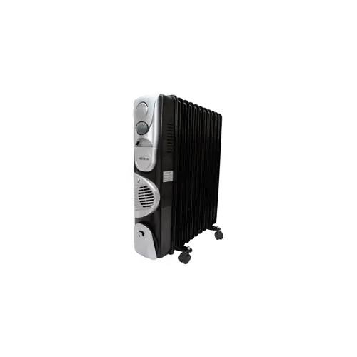 Uljeni radijator 11-rebrasti TURO BLACK (crna boja)
