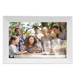 Okvir za fotografije Denver FRAMEO 10.1" 16GB bijeli (DENVER, FRAMEO 10.1" 16GB white, 10.1" zaslon, 16GB memorije, bijela)